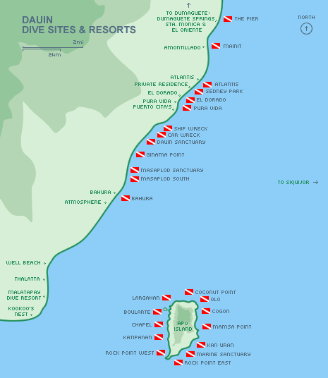 dauin_dive_sites_map