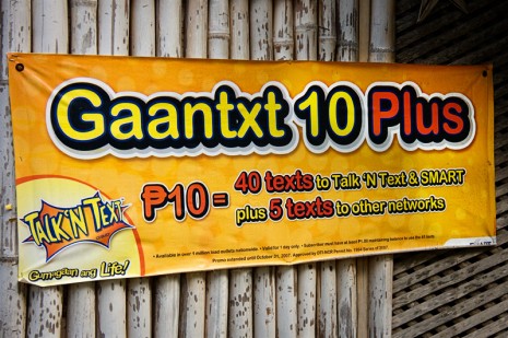 text messaging in the Philippines