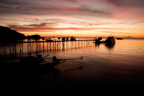 sunset koh tao