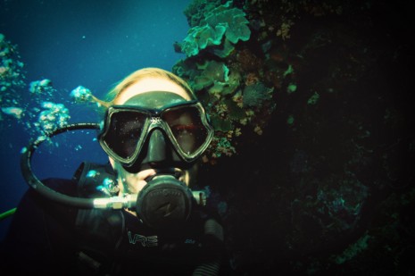 Underwater Self-Portrait