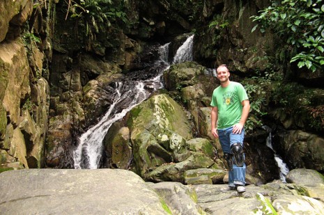 Waterfall break