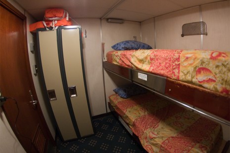 Cabin on the Lomiviti Princes Ferry in Fiji